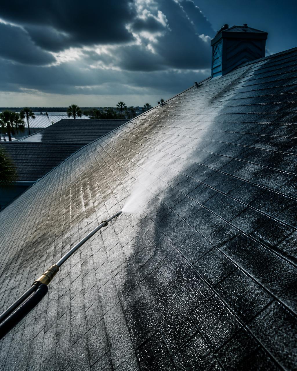 Roof Cleaning & Biocidal Treatments